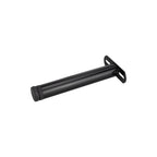Pata Metálica de Apoyo en T (Negro), 25 cm, Regulable, para Muebles, Somieres y Camas