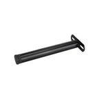 Pata Metálica de Apoyo en T (Negro), 30 cm, Regulable, para Muebles, Somieres y Camas