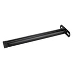Pata Metálica de Apoyo en T (Negro), 40 cm, Regulable, para Muebles, Somieres y Camas