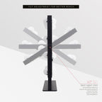 BULB TINY - Specchio da trucco con 9 lampadine LED