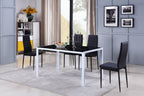 SHIRLEY - Set di sedie da pranzo in pelle