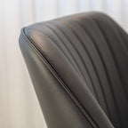 DAHLIA - Conjunto de 2 sillas de comedor en tejido PU o terciopelo