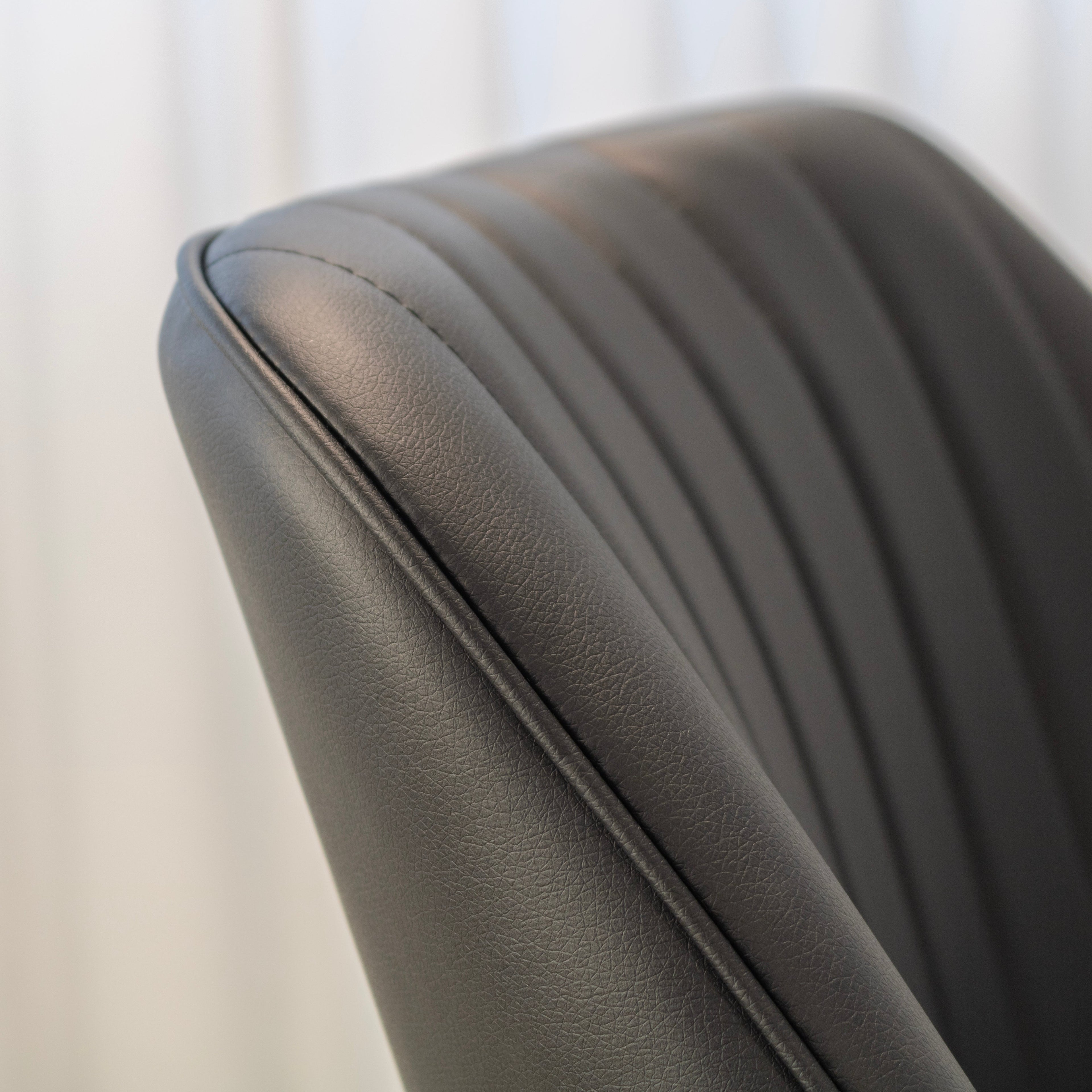 DAHLIA - Conjunto de 2 sillas de comedor en tejido PU o terciopelo
