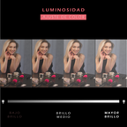 MAKEUP - Specchio tascabile da trucco con striscia di luce LED