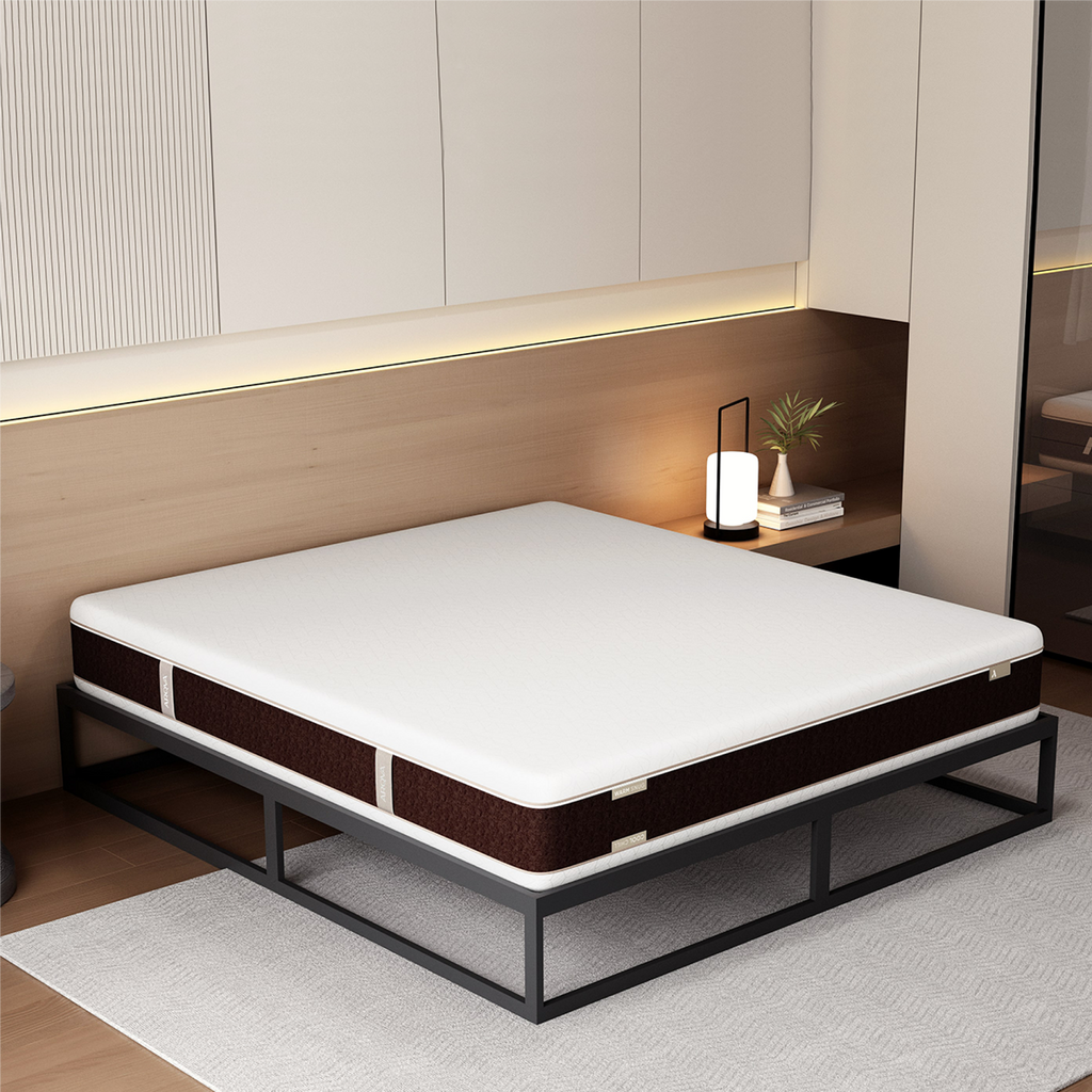 TENKAI 4-in-1 Hybrid Mattress | Dual Firmness, Pocketed Springs, All-Season Temp Control