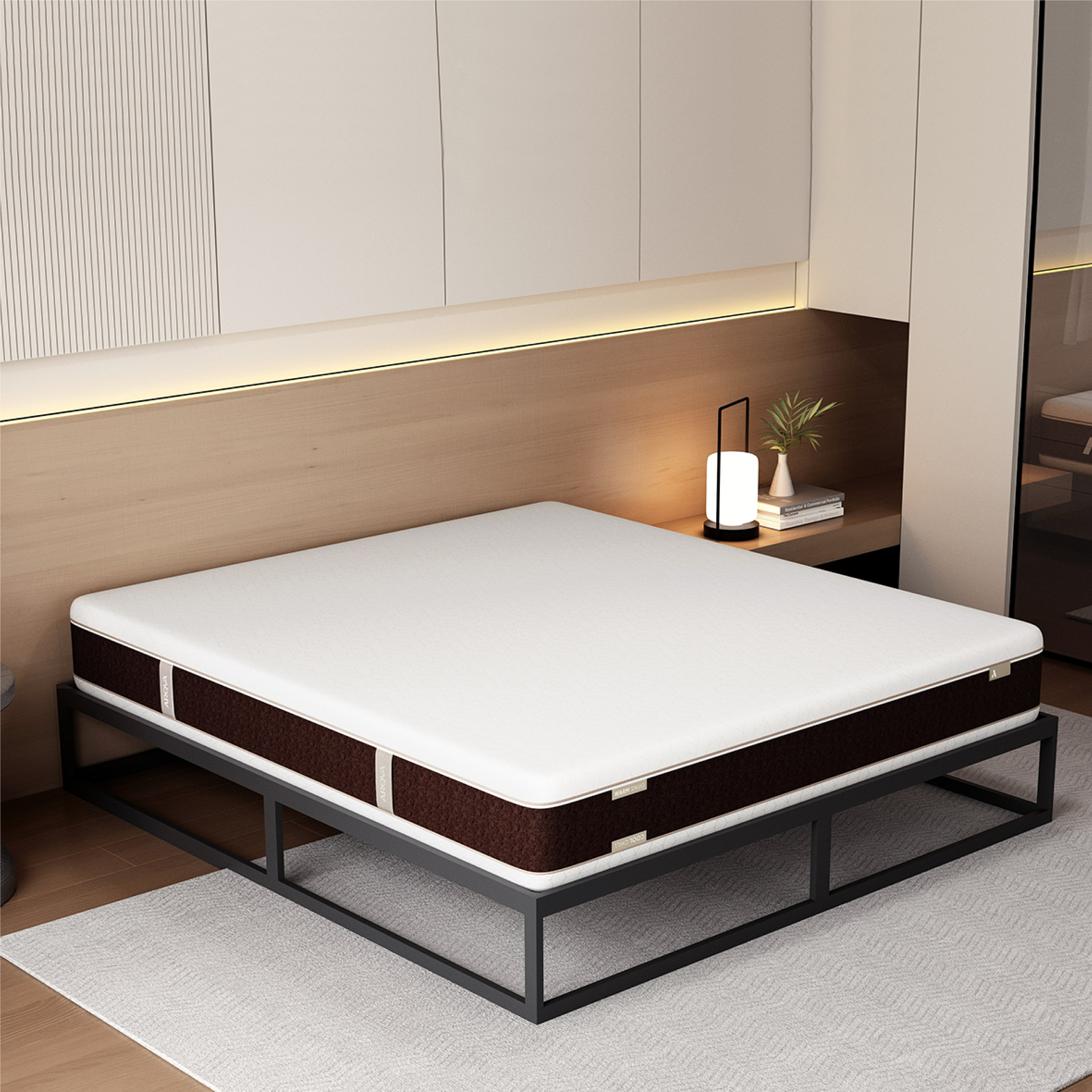 TENKAI 4-in-1 Hybrid Mattress | Dual Firmness, Pocketed Springs, All-Season Temp Control