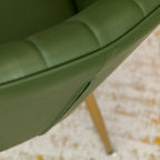 DAHLIA - Conjunto de 2 sillas de comedor en tejido PU o terciopelo