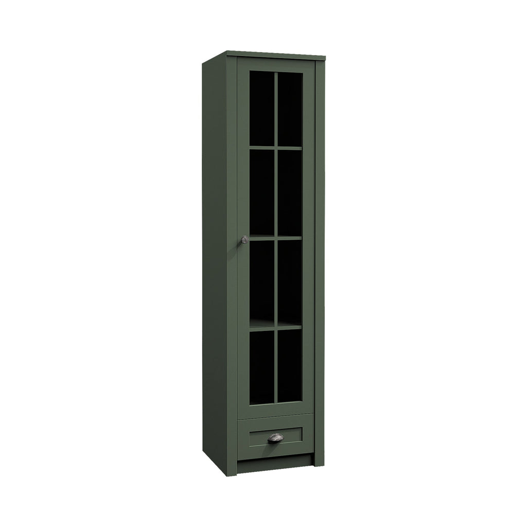 ROCHELLE - Vitrina en Blanco, Gris o Verde con 1 o 2 Puertas | W1S, W2S