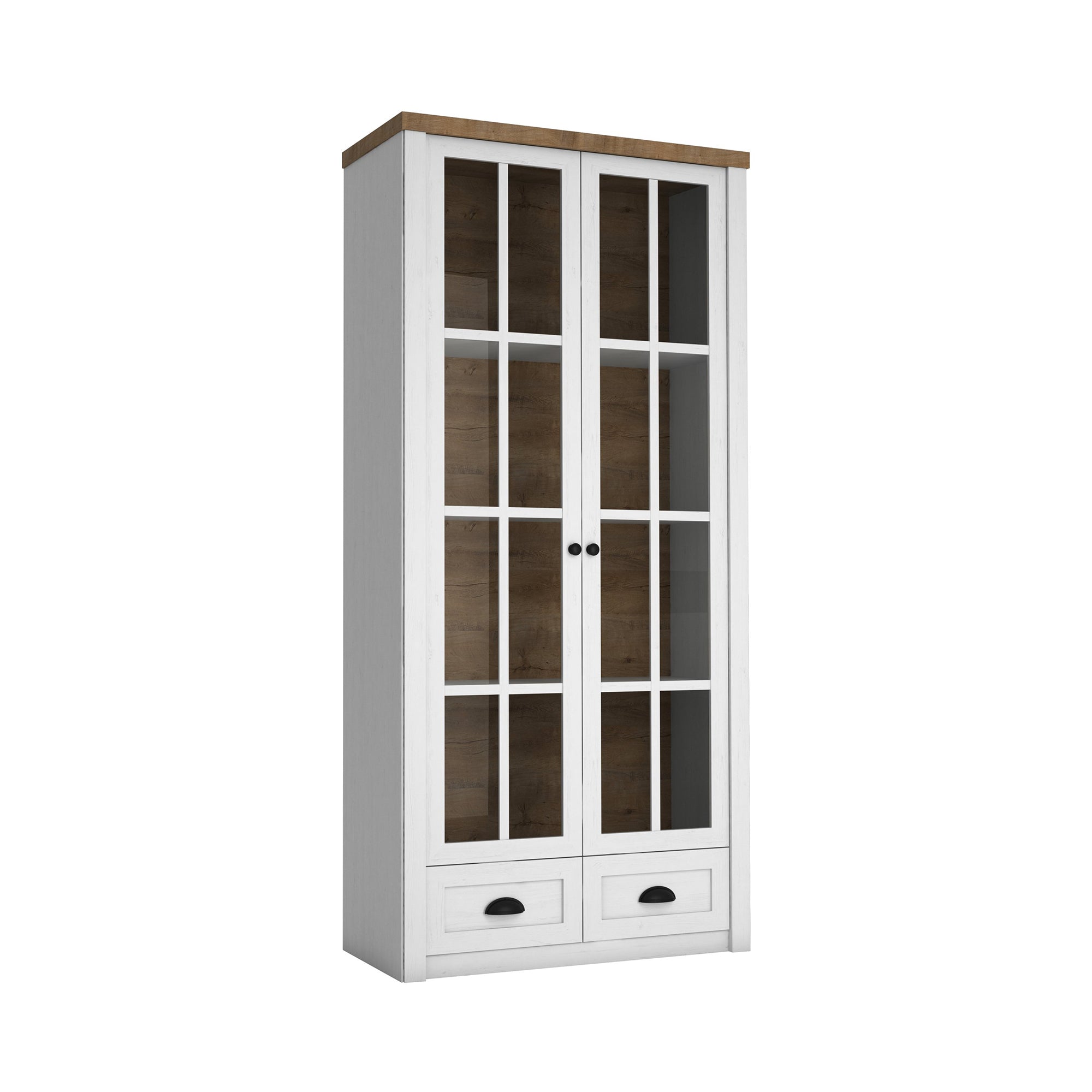 ROCHELLE - Vitrina en Blanco, Gris o Verde con 1 o 2 Puertas | W1S, W2S