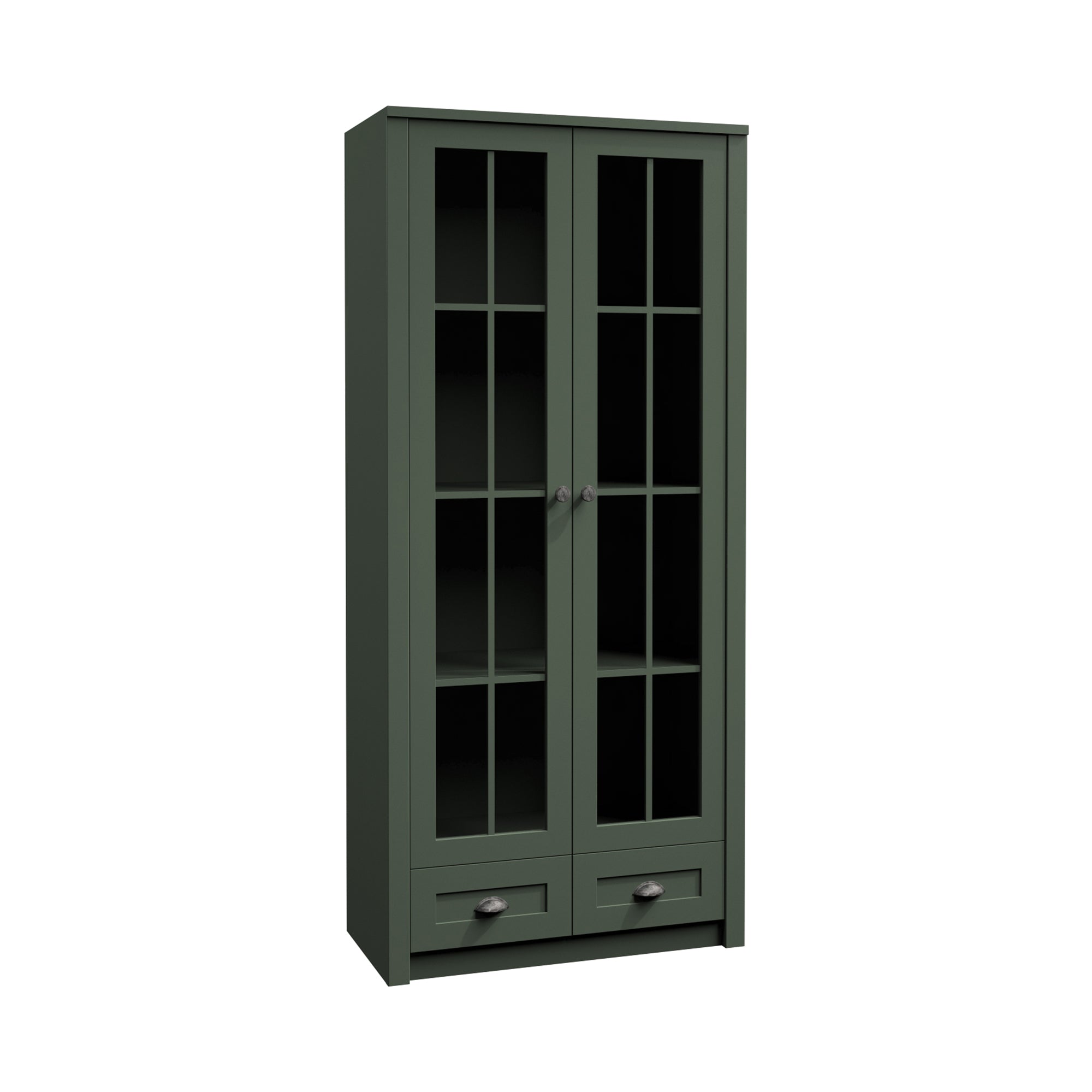 ROCHELLE - Vitrina en Blanco, Gris o Verde con 1 o 2 Puertas | W1S, W2S
