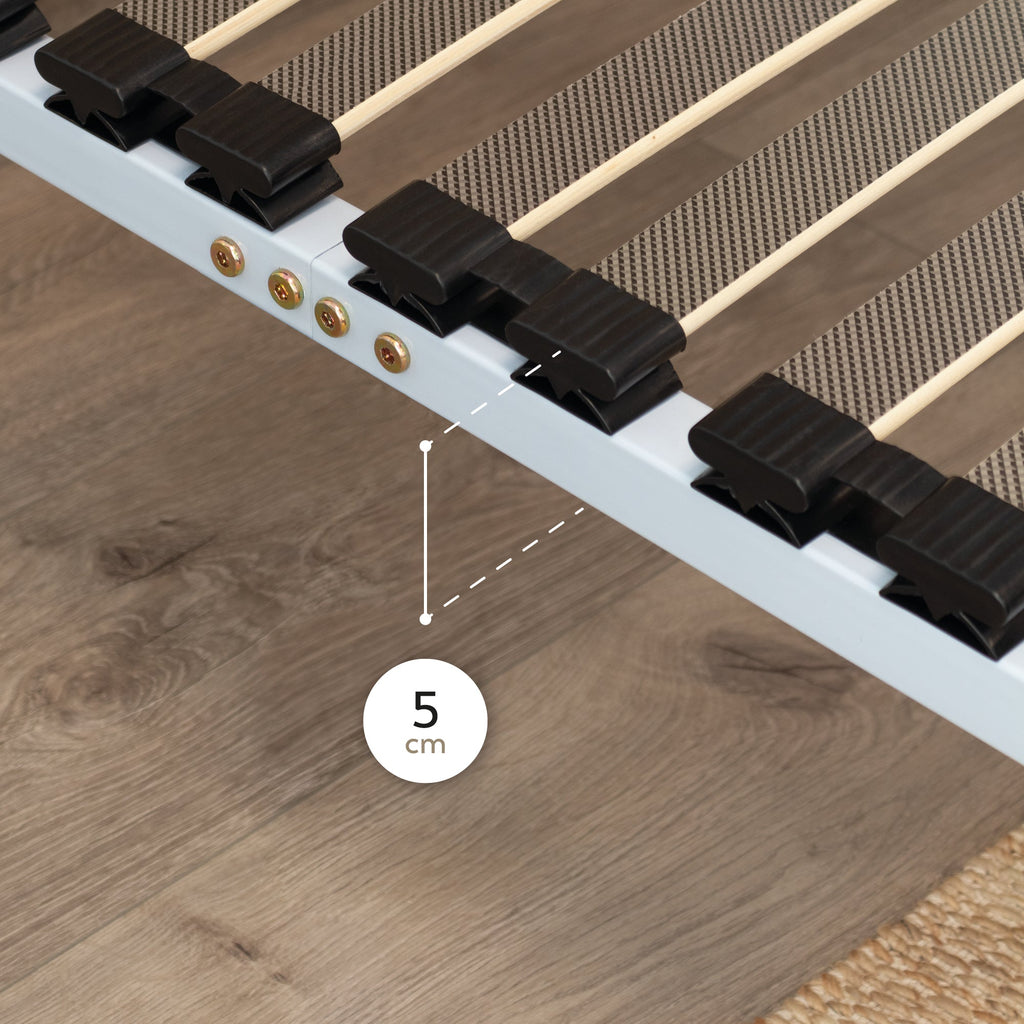 IF02 - Somier ortopédico multiláminas con estructura metálica reforzada - con o sin patas