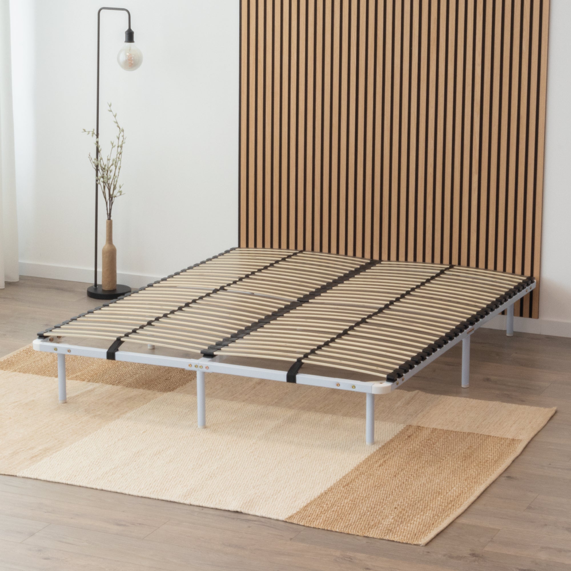 IF02 - Somier ortopédico multiláminas con estructura metálica reforzada - con o sin patas