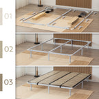 IF02 - Somier ortopédico multiláminas con estructura metálica reforzada - con o sin patas