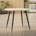 CORIN - Mesa de comedor con tablero de melamina
