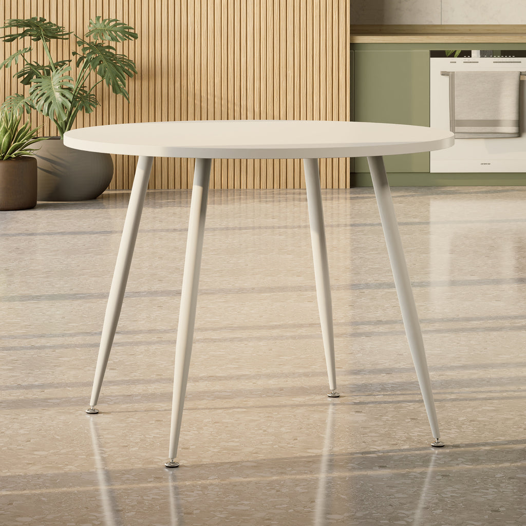 CORIN - Mesa de comedor con tablero de melamina