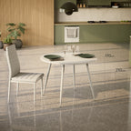 CORIN - Mesa de comedor con tablero de melamina