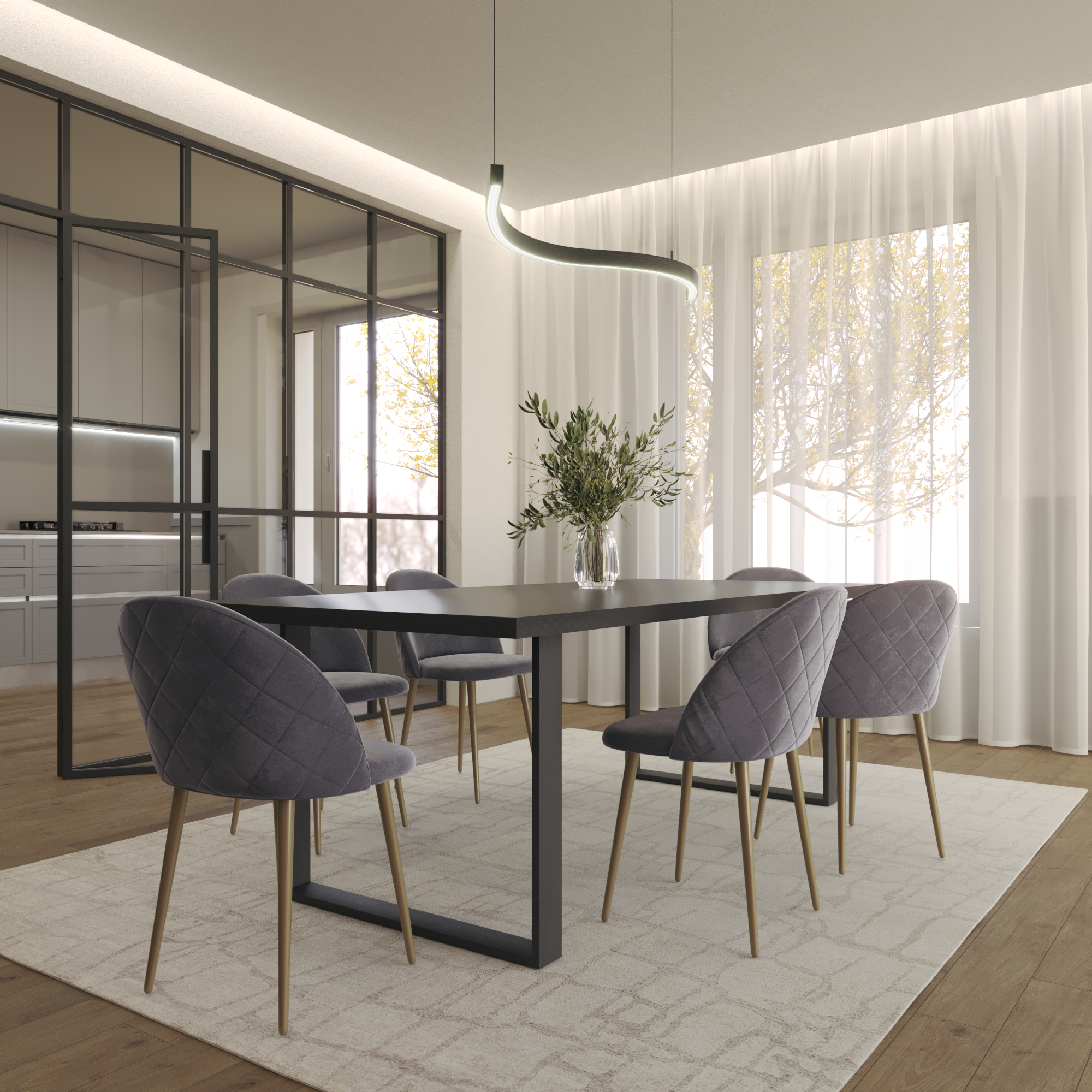 MACON - Mesa de comedor
