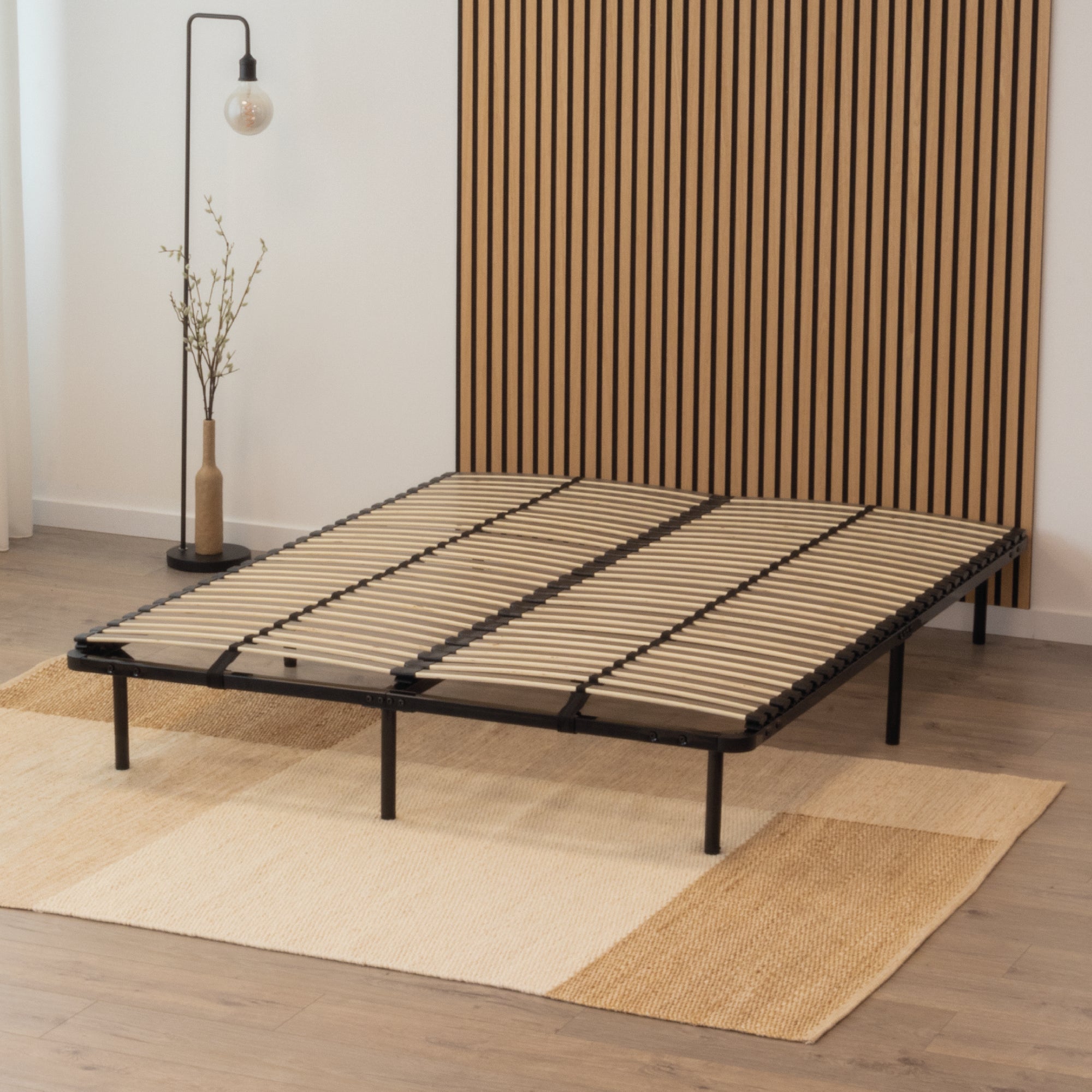 IF02 - Somier ortopédico multiláminas con estructura metálica reforzada - con o sin patas