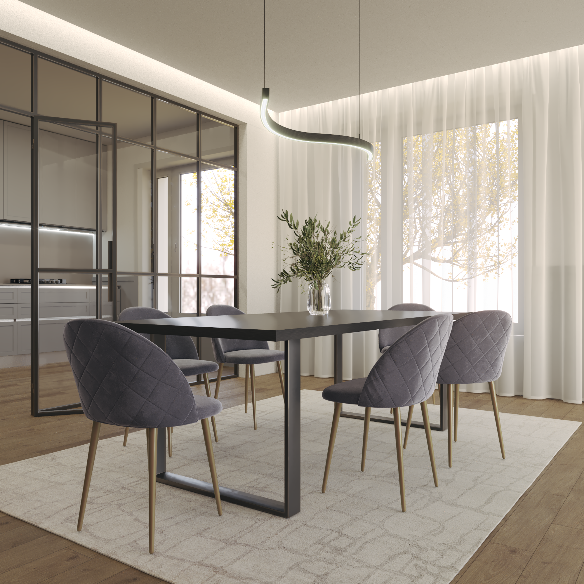 MACON - Mesa de comedor