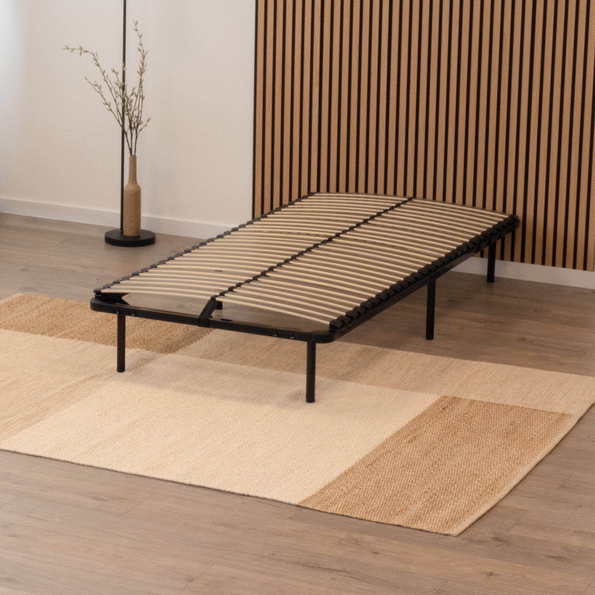 IF02 - Somier ortopédico multiláminas con estructura metálica reforzada - con o sin patas