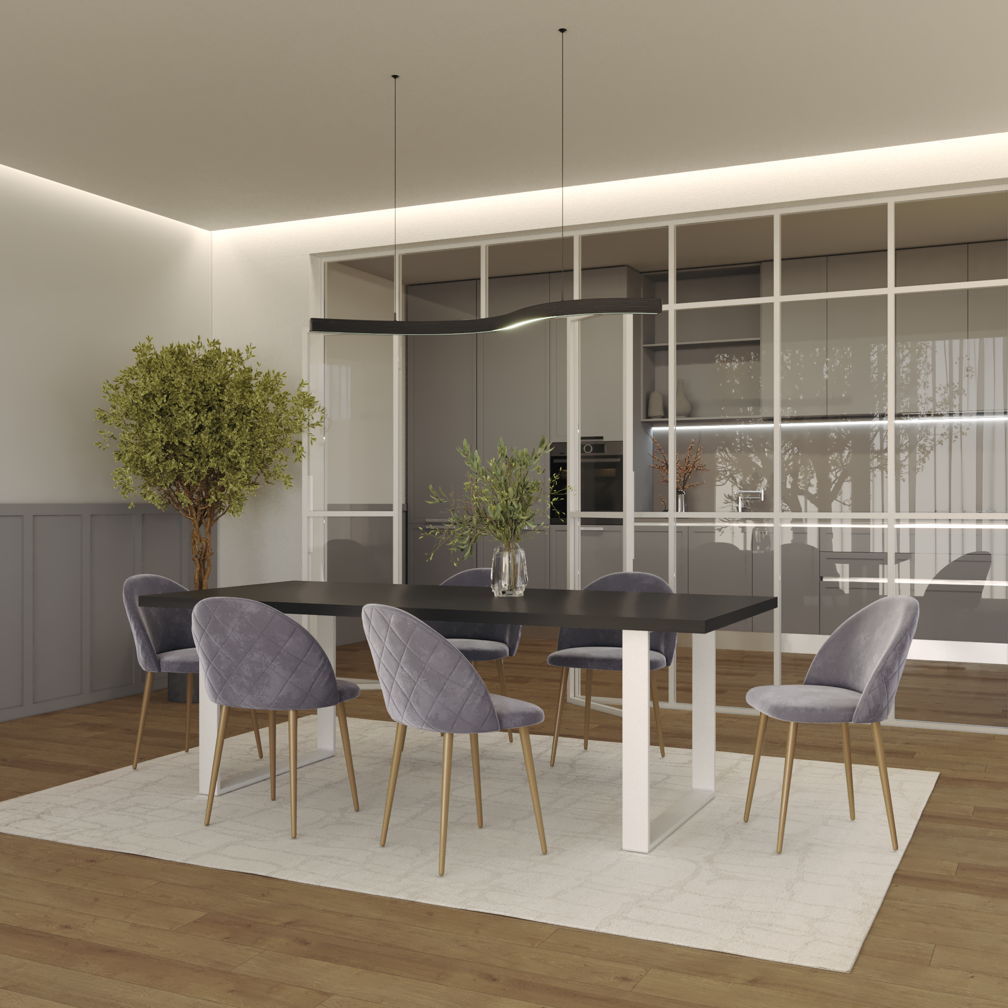 MACON - Mesa de comedor