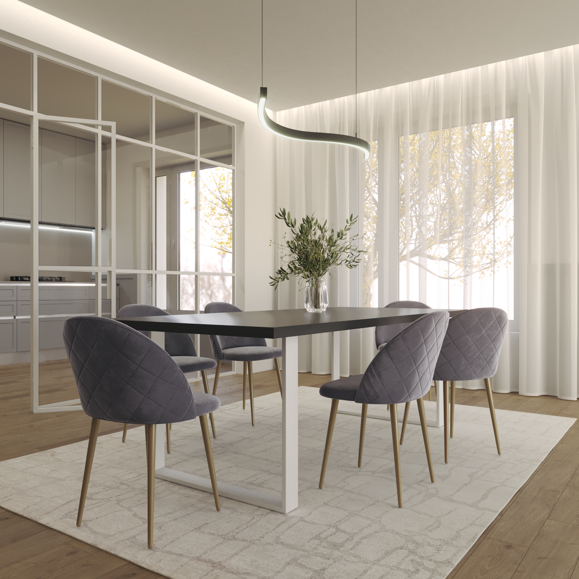 MACON - Mesa de comedor