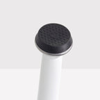BEALE – Mesa de jantar fixa retangular, estrutura metálica e vários acabamentos de tampo