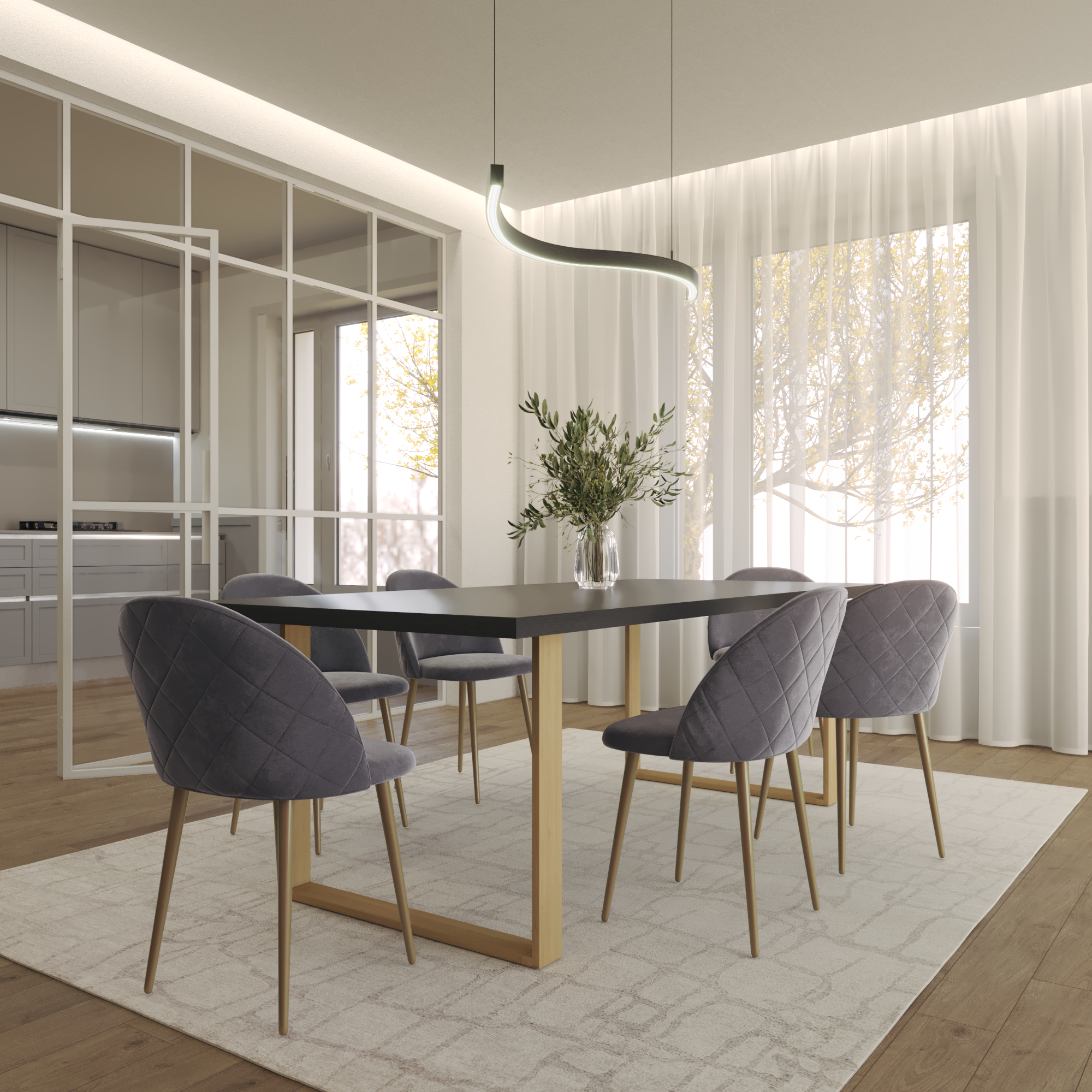 MACON - Mesa de comedor