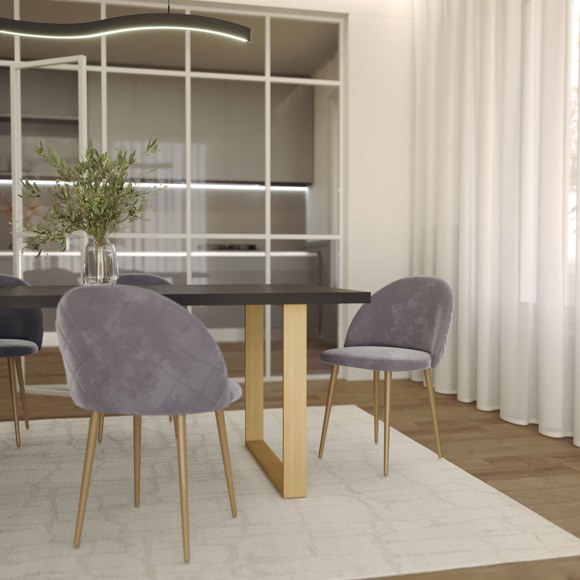 MACON - Mesa de comedor