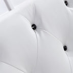 AMOUR – Cama estofada branca ou cinzenta com cabeceira acolchoada, com ou sem cristais