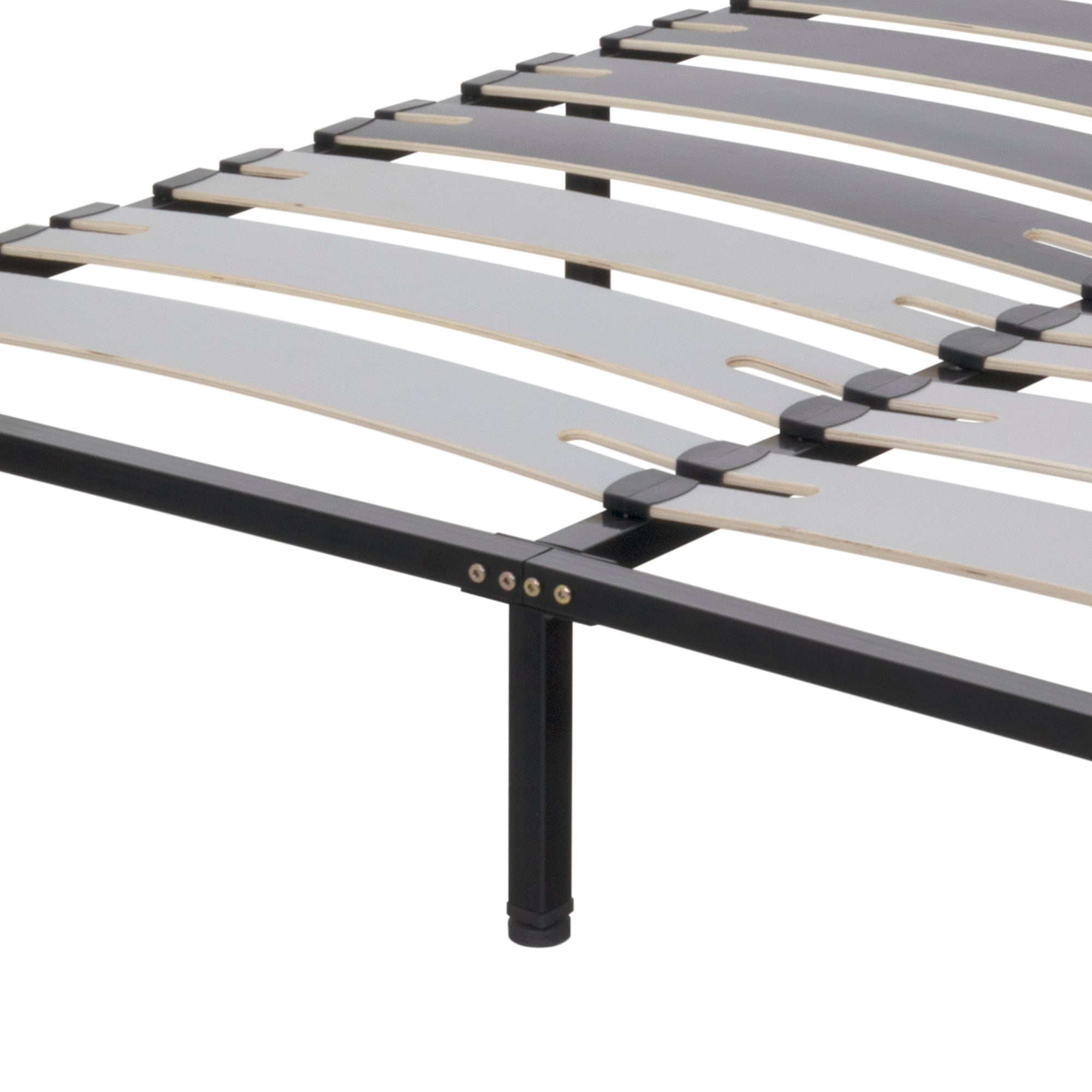 IF35 – Estrado de cama multilâminas com regulação lombar, estrutura metálica anticorrosão - com ou sem pés