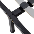 IF35 – Estrado de cama multilâminas com regulação lombar, estrutura metálica anticorrosão - com ou sem pés