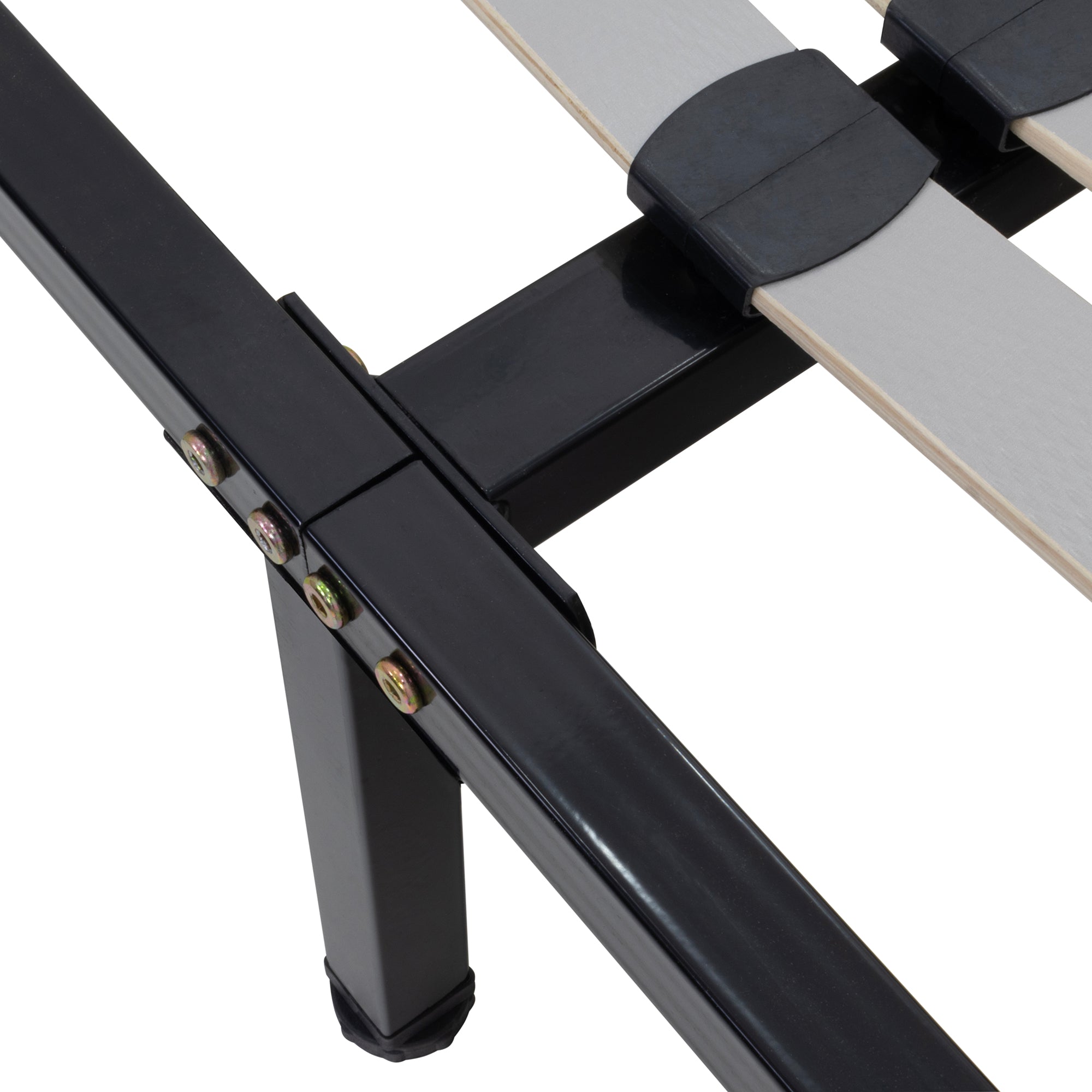 IF35 – Estrado de cama multilâminas com regulação lombar, estrutura metálica anticorrosão - com ou sem pés
