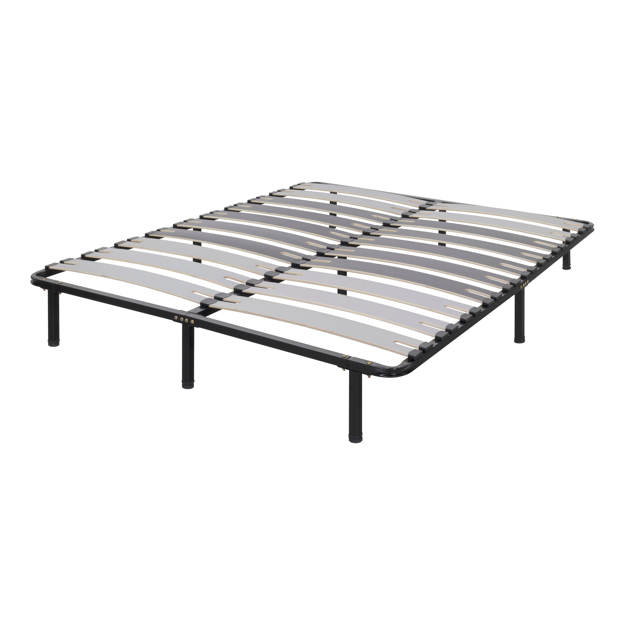 IF35 – Estrado de cama multilâminas com regulação lombar, estrutura metálica anticorrosão - com ou sem pés