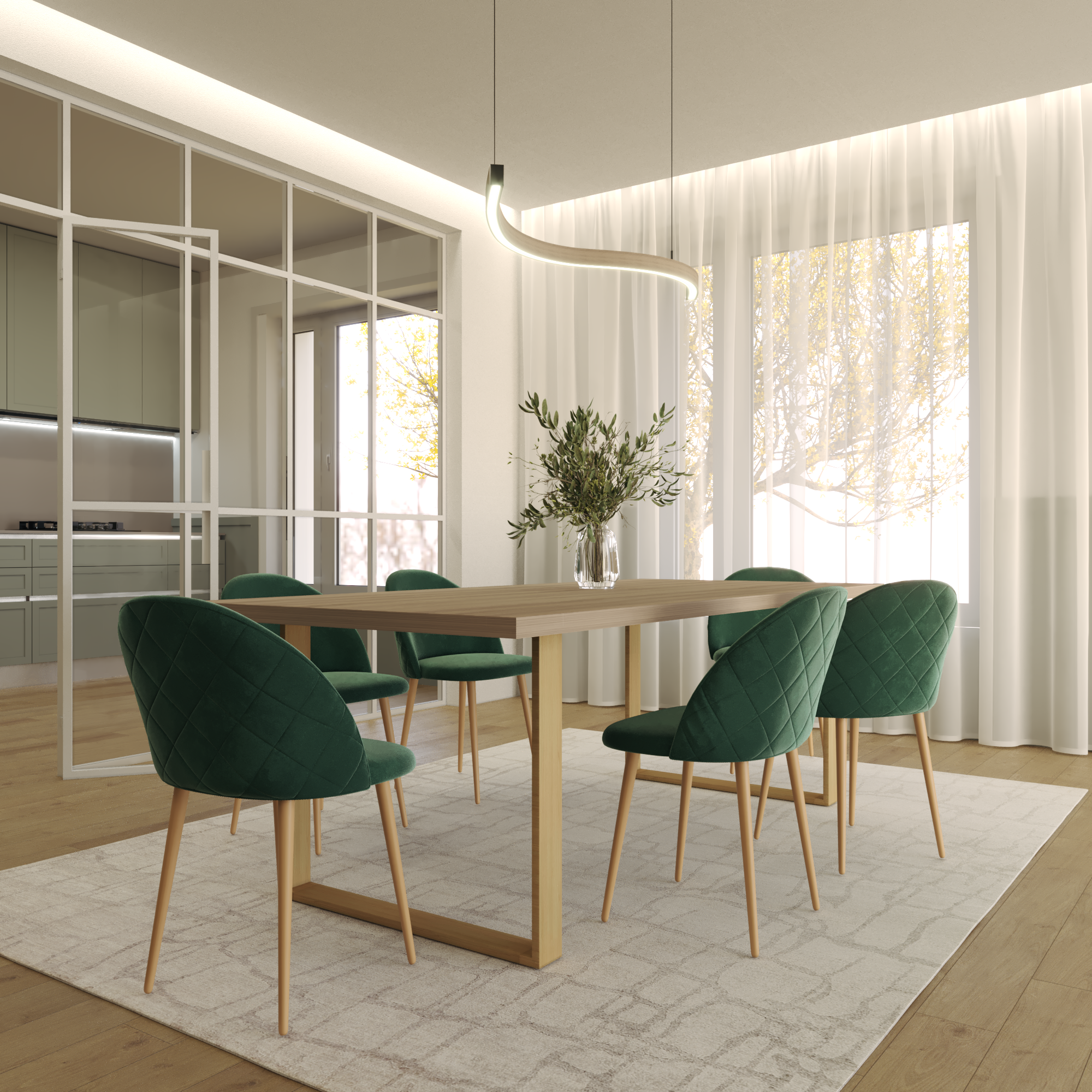 MACON - Mesa de comedor
