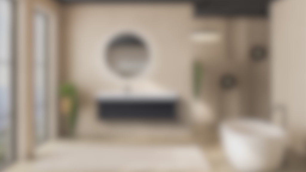 Dafne - Set bagno sospeso - Disponibile in 120 cm