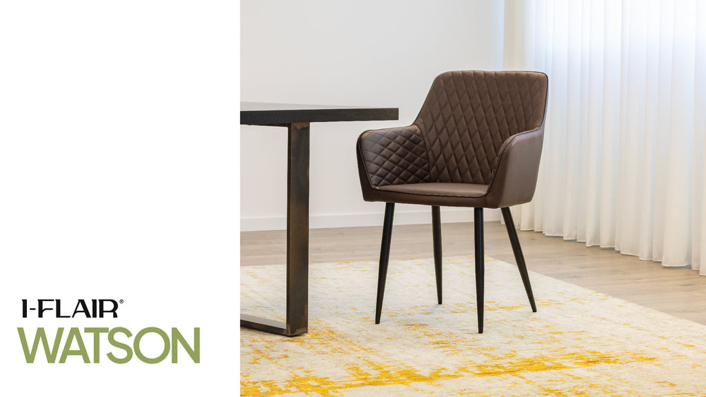 WATSON - Silla de comedor, conjunto de 2