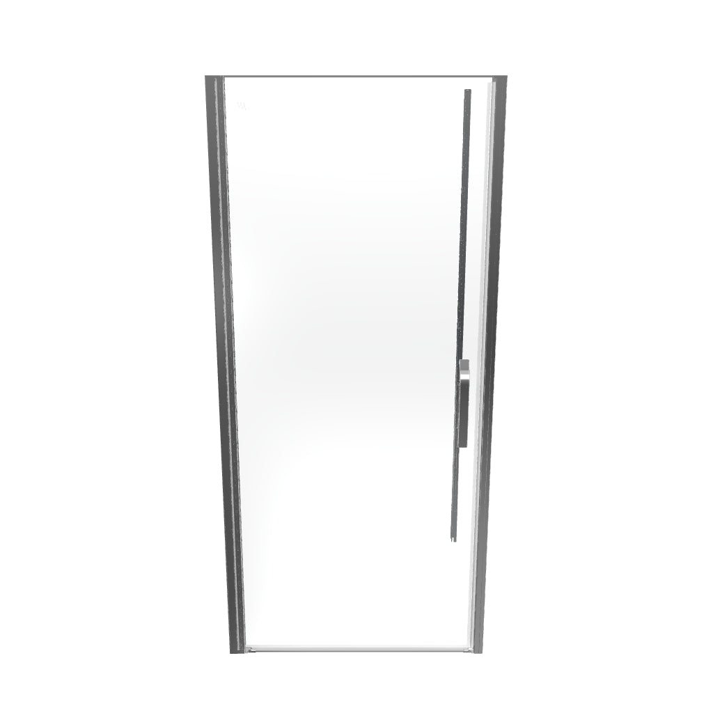 NICOLE - Cabina doccia con ingresso frontale e porte pieghevoli in vetro temperato da 8 mm