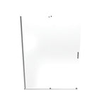 NADINE - Pannello Doccia Walk-In in Vetro Temperato 8 mm con Profilo cromato