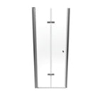 MILA - Puerta plegable en vidrio templado de 6 mm - Varios tamaños
