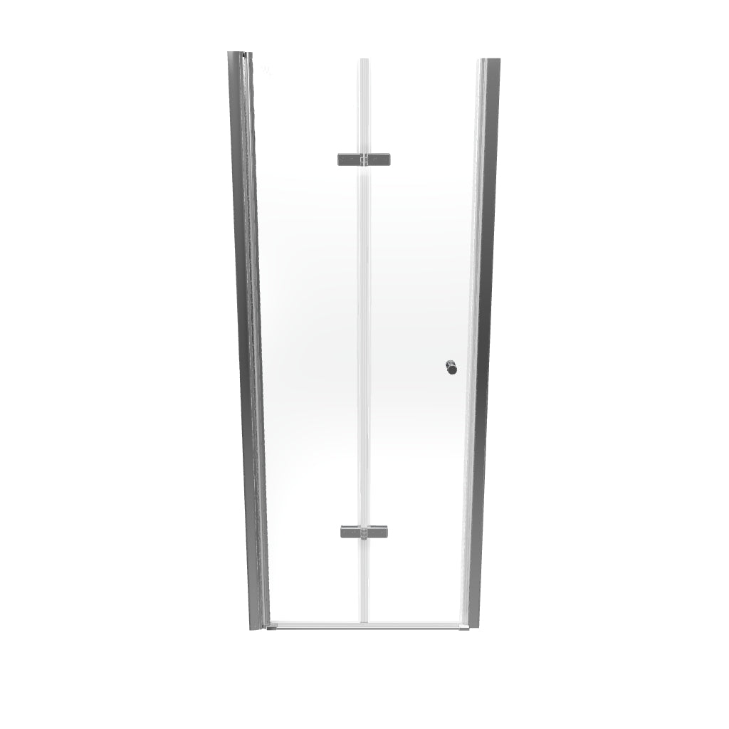 MILA - Puerta plegable en vidrio templado de 6 mm - Varios tamaños