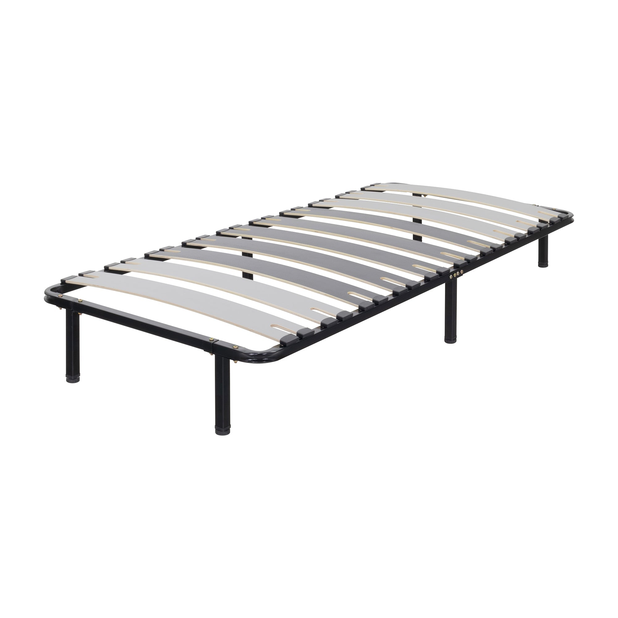 IF35 – Estrado de cama multilâminas com regulação lombar, estrutura metálica anticorrosão - com ou sem pés