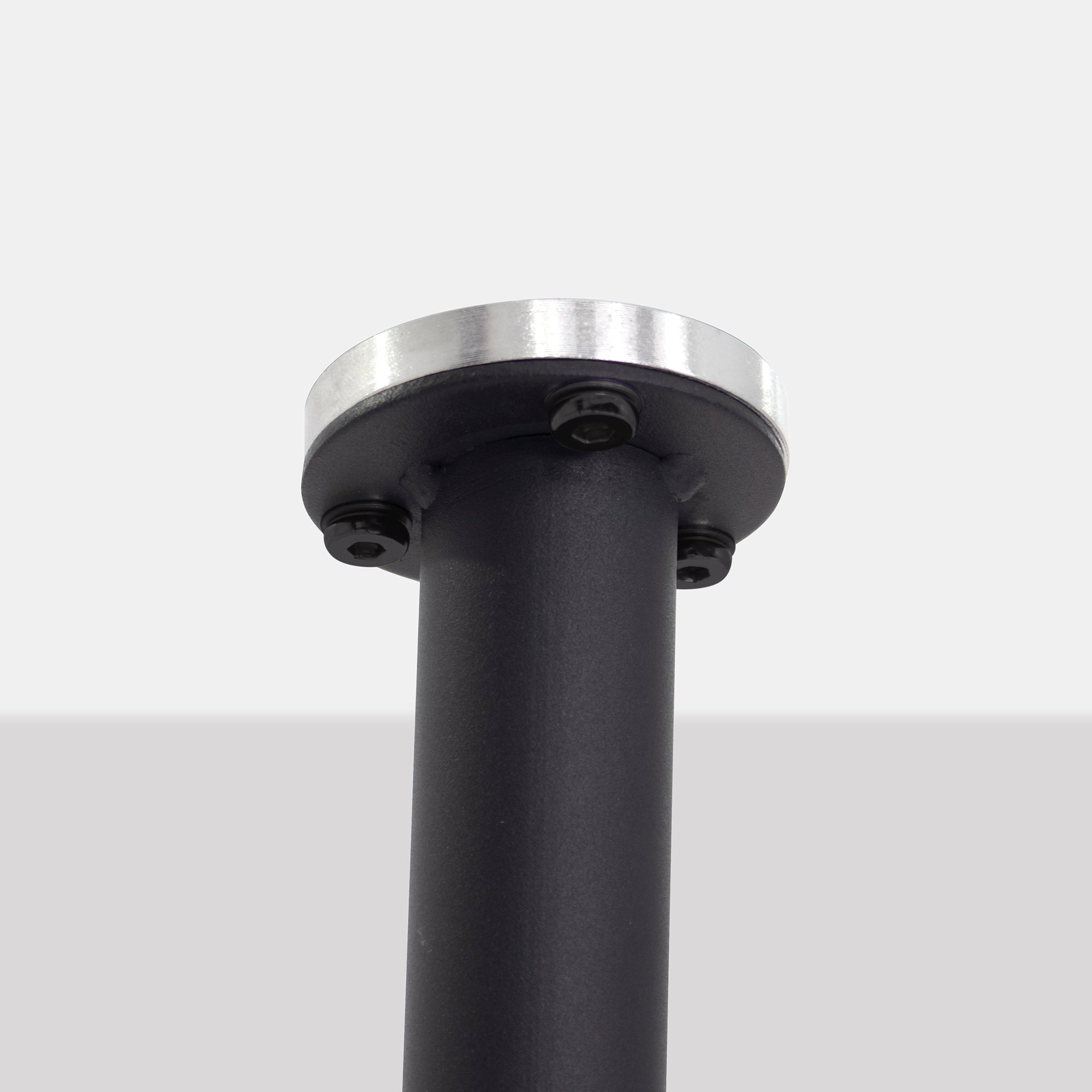 BEALE – Mesa de jantar fixa retangular, estrutura metálica e vários acabamentos de tampo