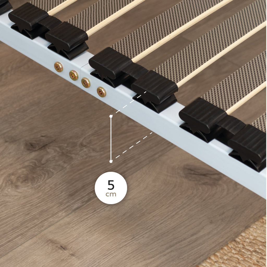 IF02 - Somier ortopédico multiláminas con estructura metálica reforzada - con o sin patas