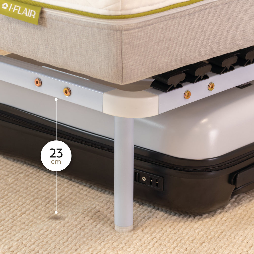 IF02 - Somier ortopédico multiláminas con estructura metálica reforzada - con o sin patas